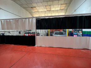 cortinas correderas de pvc para talleres